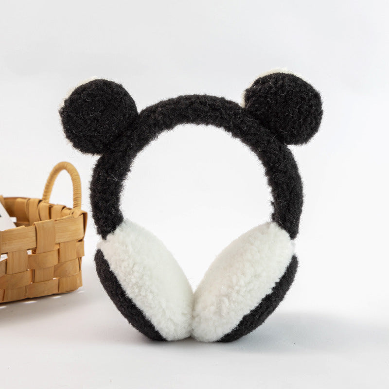 Plush Anti-freeze Retractable Ear Muffs