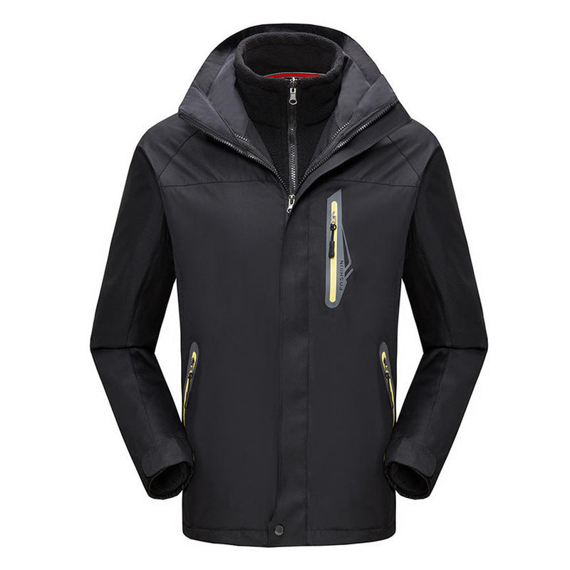 Thickened Three-in-one Shell Jacket