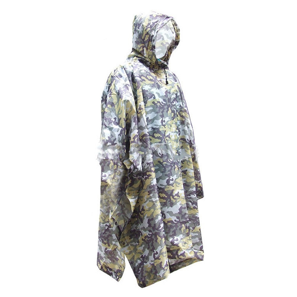 Multifunctional Portable Camouflage Poncho