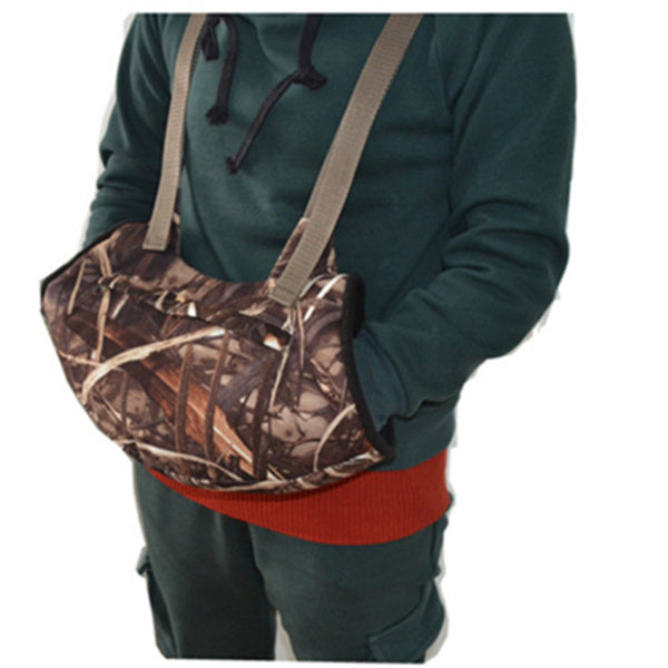 Outdoor hunting camouflage sleeves warm gloves
