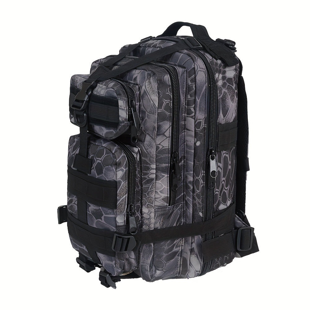 Double Pull Head Camouflage Outdoor Backpack