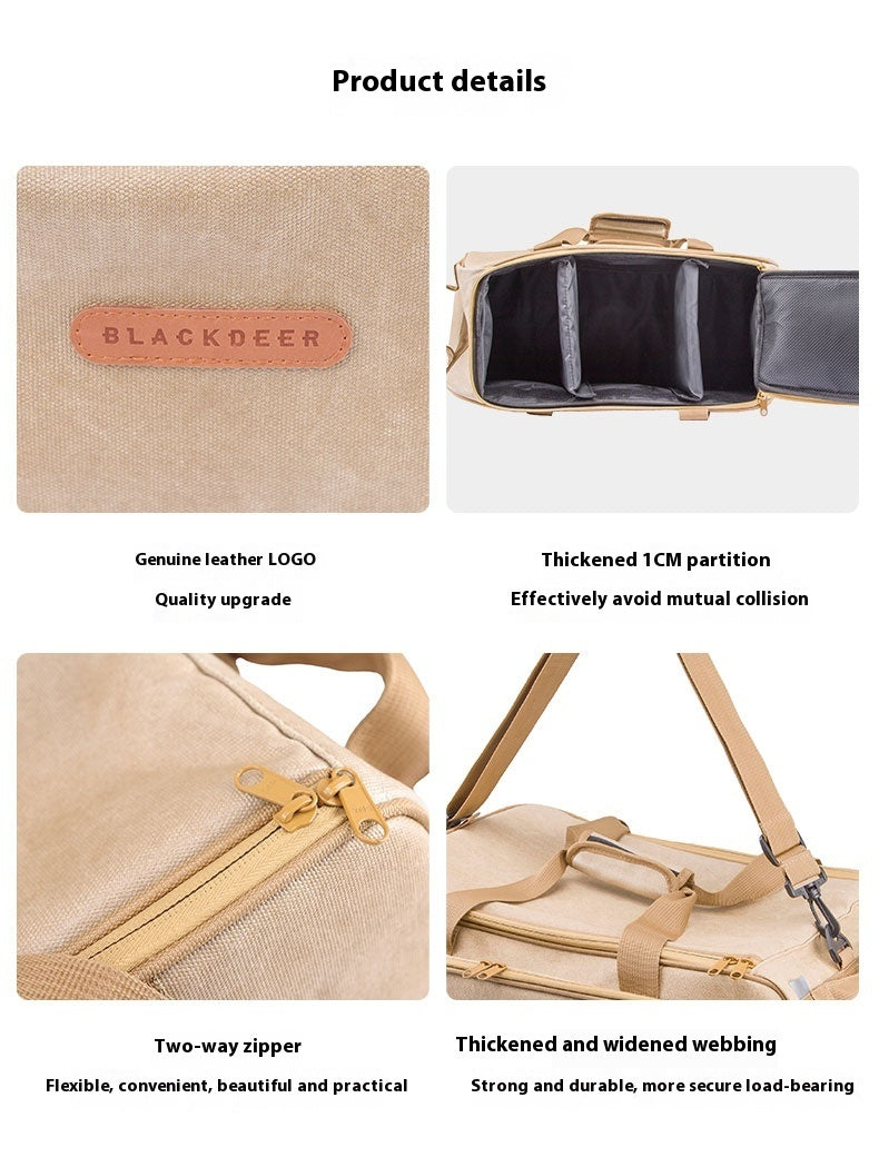 Camping Tableware Gas Tank Stove Storage Bag