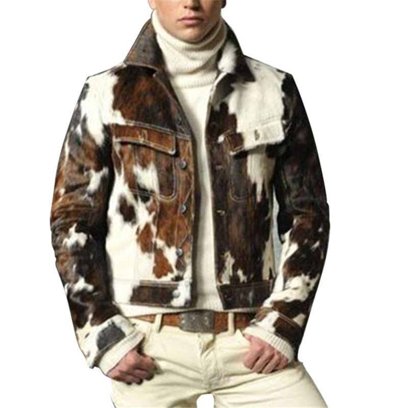 Men's Slim Camouflage Jacket