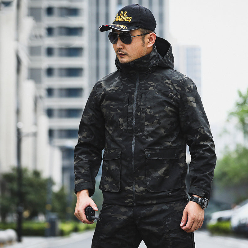 Simple Men's Outdoor Camouflage Jacket