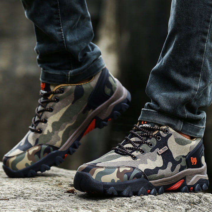 Large Size Camouflage Outdoor Men's Shoes