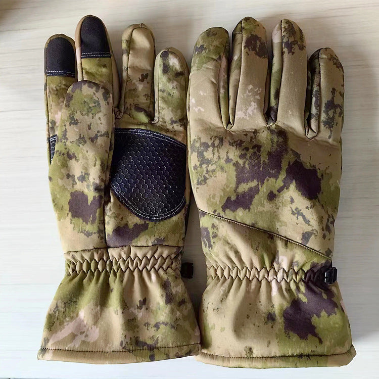 Outdoor Warm Keeping Camouflage Gloves