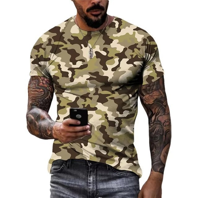 Simple Camouflage Pattern T-shirt