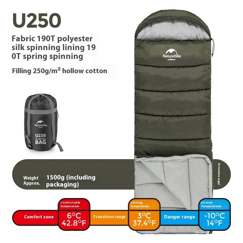 Outdoor Camping Autumn And Winter Sleeping Bag