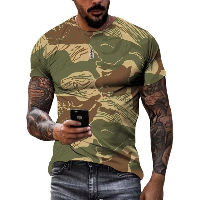 Simple Camouflage Pattern T-shirt