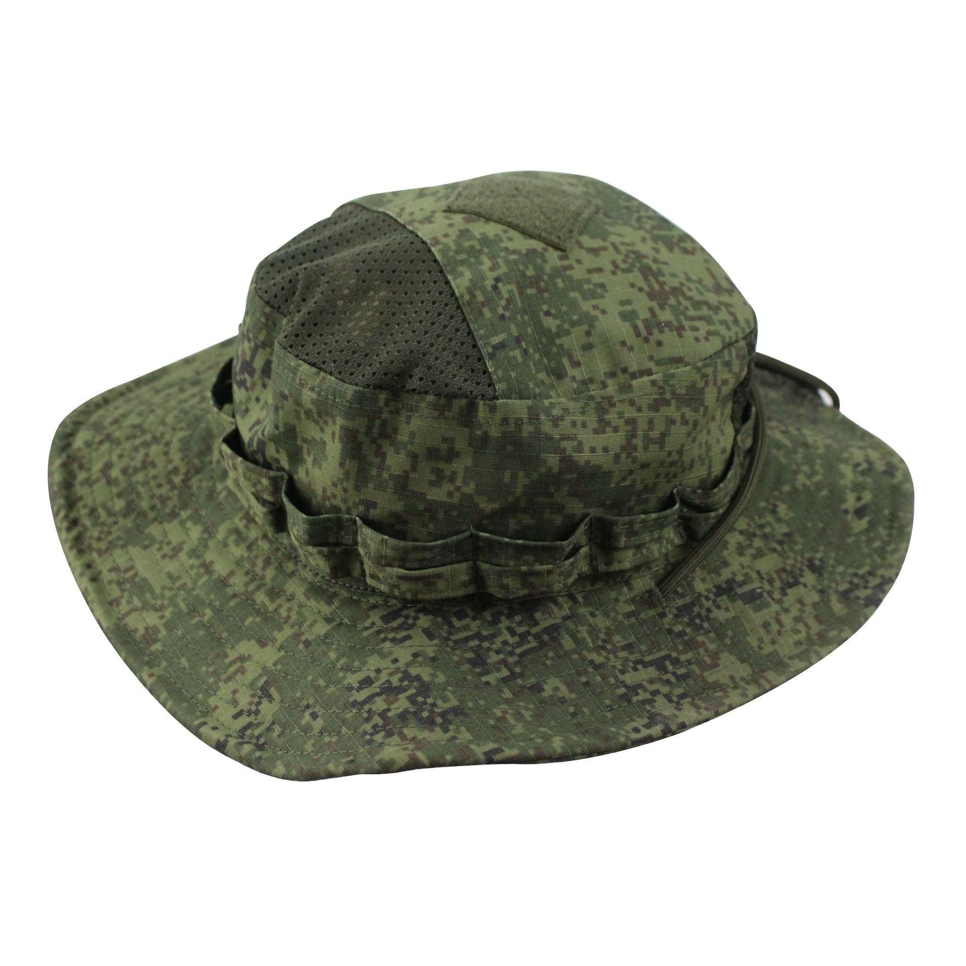 Camouflage Tactical Field Round Edge Fishing Sun Hat