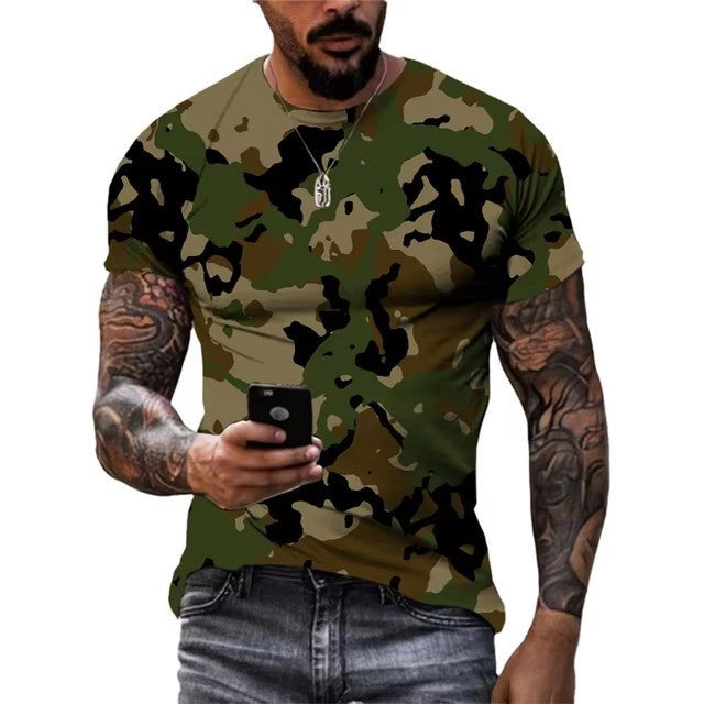 Simple Camouflage Pattern T-shirt