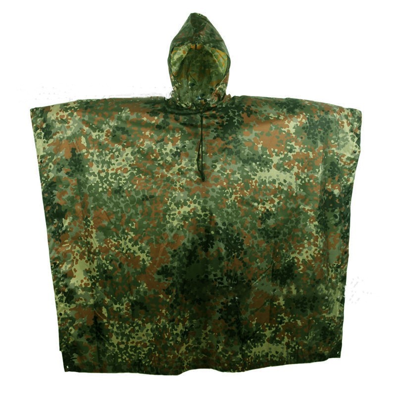 Multifunctional Portable Camouflage Poncho