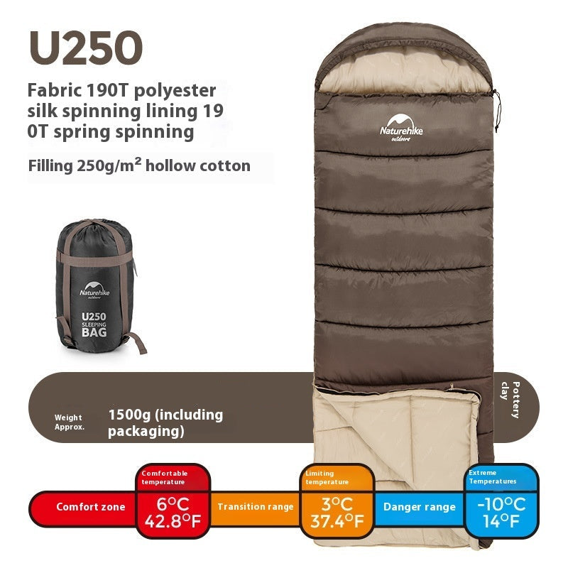 Outdoor Camping Autumn And Winter Sleeping Bag
