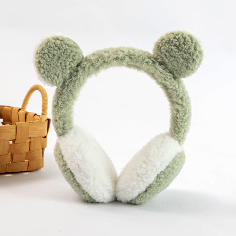 Plush Anti-freeze Retractable Ear Muffs