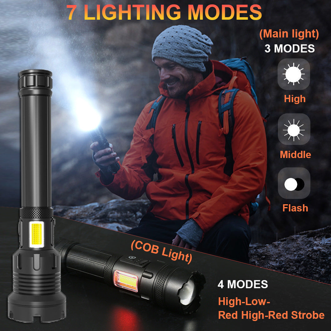Outdoor Strong Light Flashlight