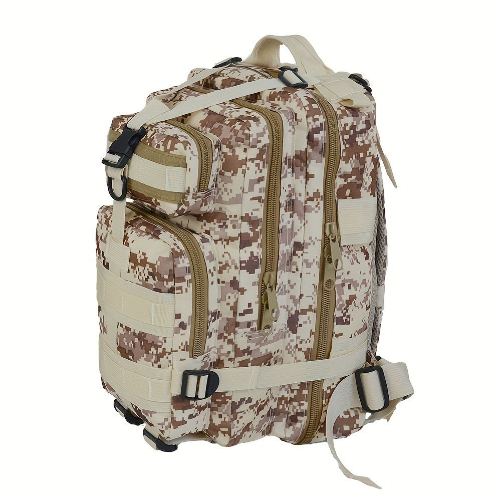 Double Pull Head Camouflage Outdoor Backpack