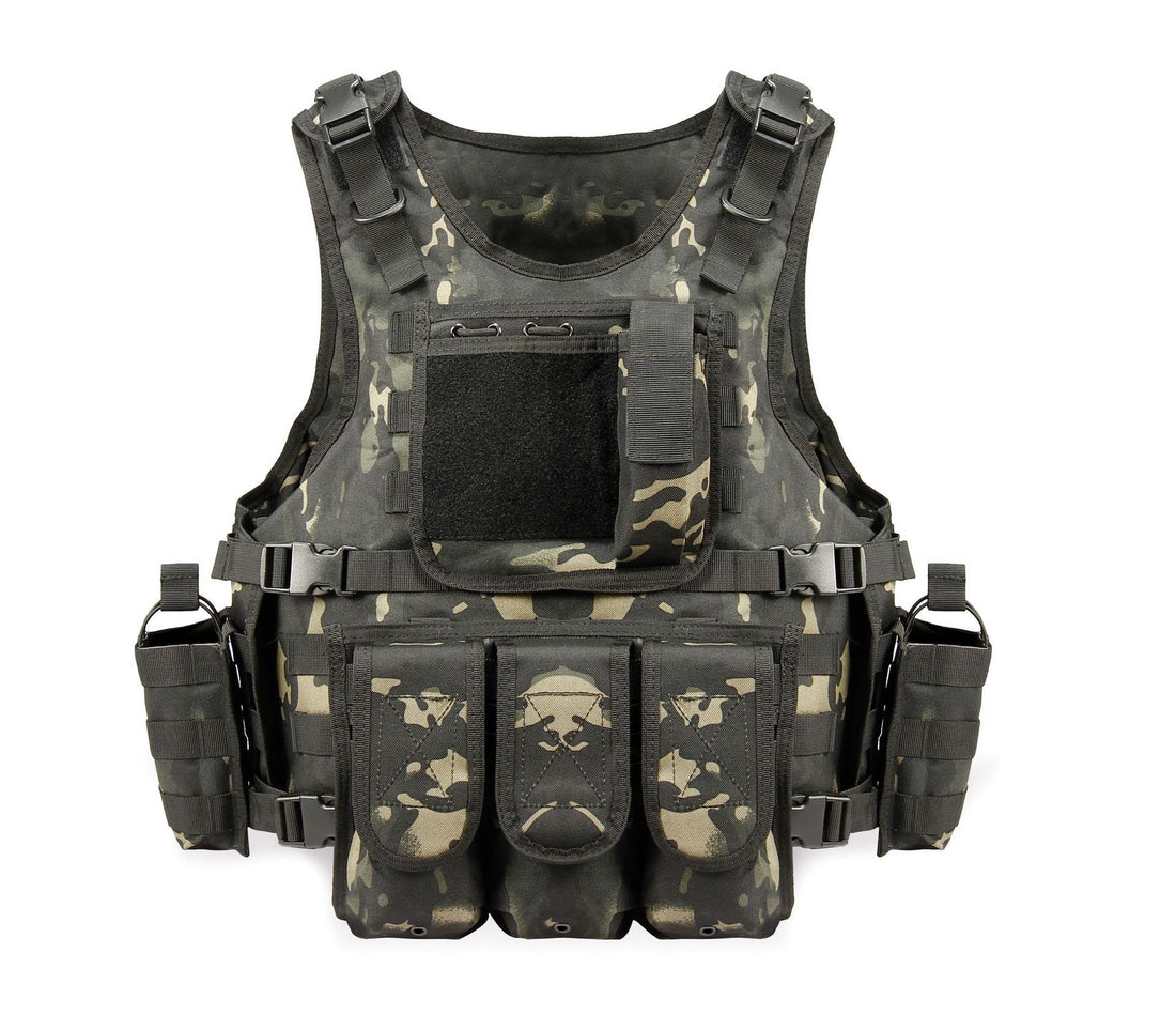 Camouflage training vest