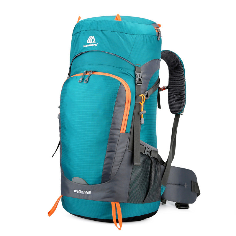 Mountaineering Nylon Hiking Camping Backpack