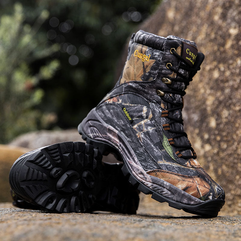 Men's Camouflage Anti-skid High-top Martin Boots