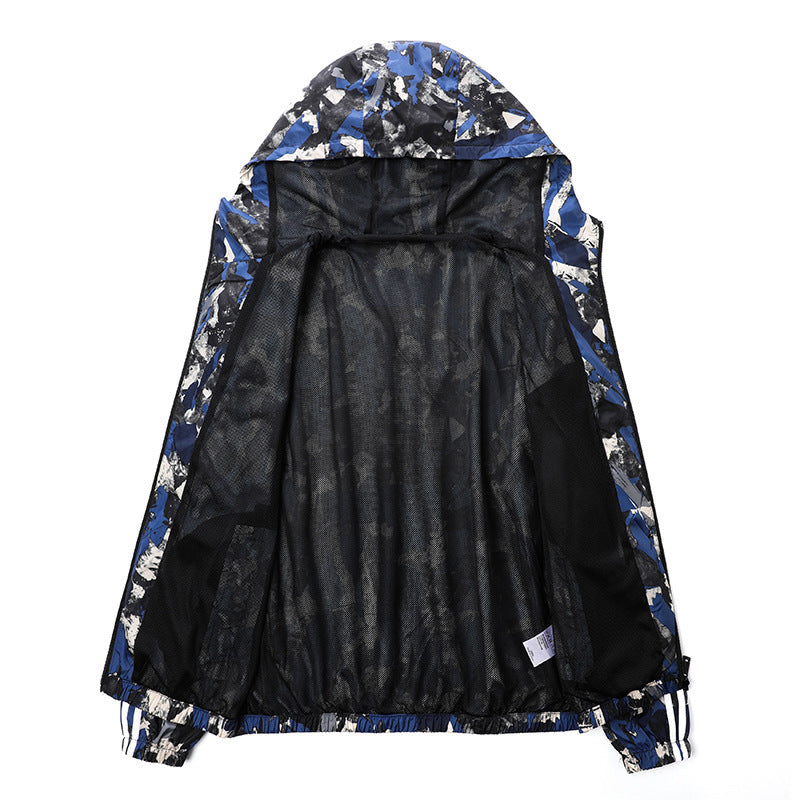 Men's Outerwear Camouflage Jacket