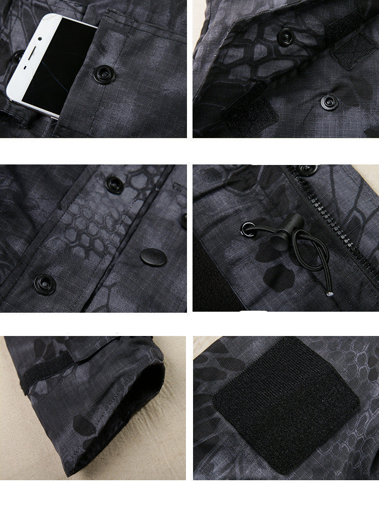 Men's Fashion Outdoor Camouflage Jacket Suit