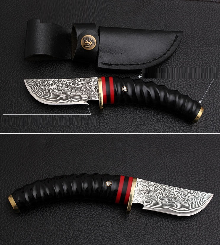 Damascus Hunting Knife