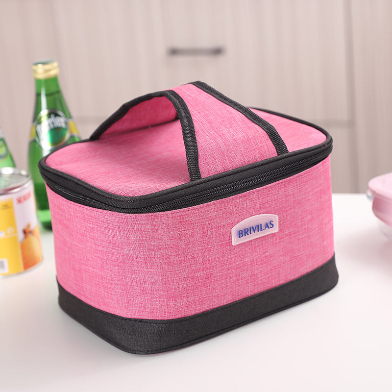 Widened portable cooler bag