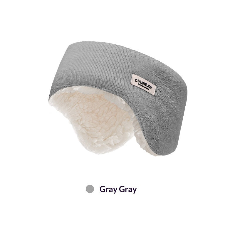 Winter Lamb Fur Ear Muffs For Women