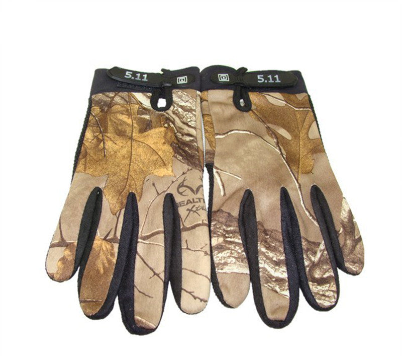 Bionic tactical camouflage gloves & hat