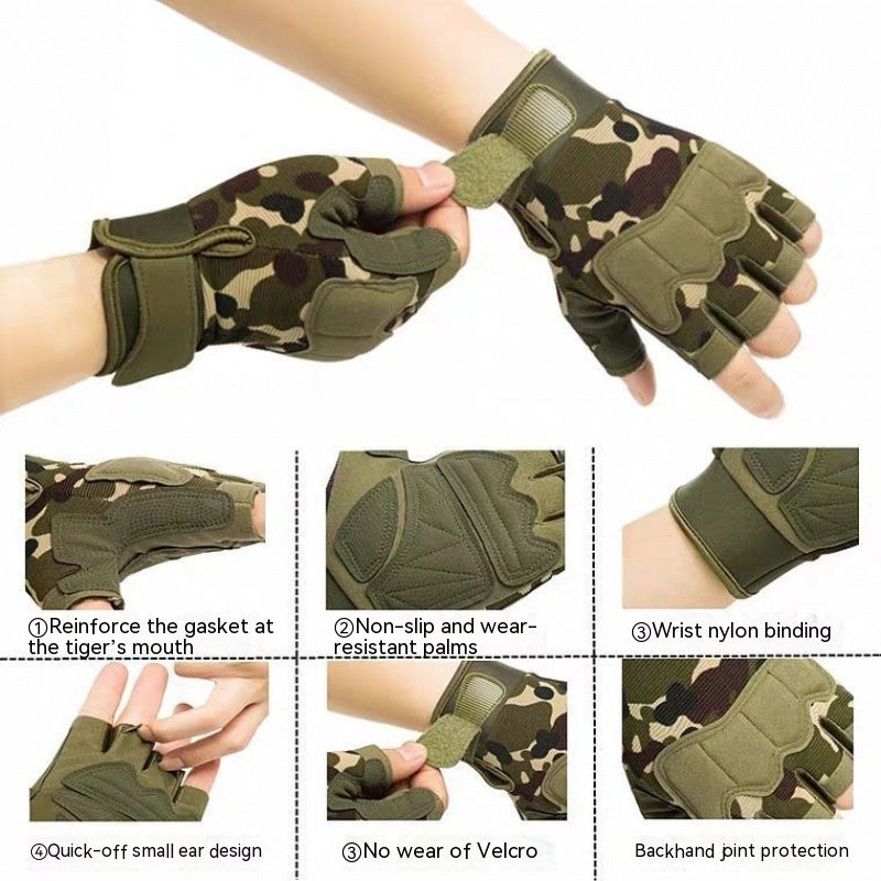 Men's And Women's Camouflage Gloves