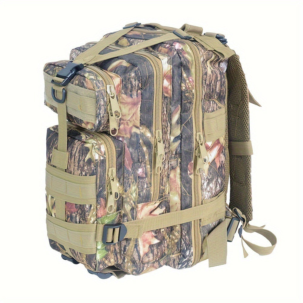 Double Pull Head Camouflage Outdoor Backpack