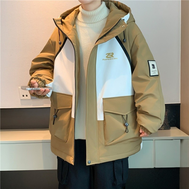 Warm Work Hooded Cotton Coat Jacket