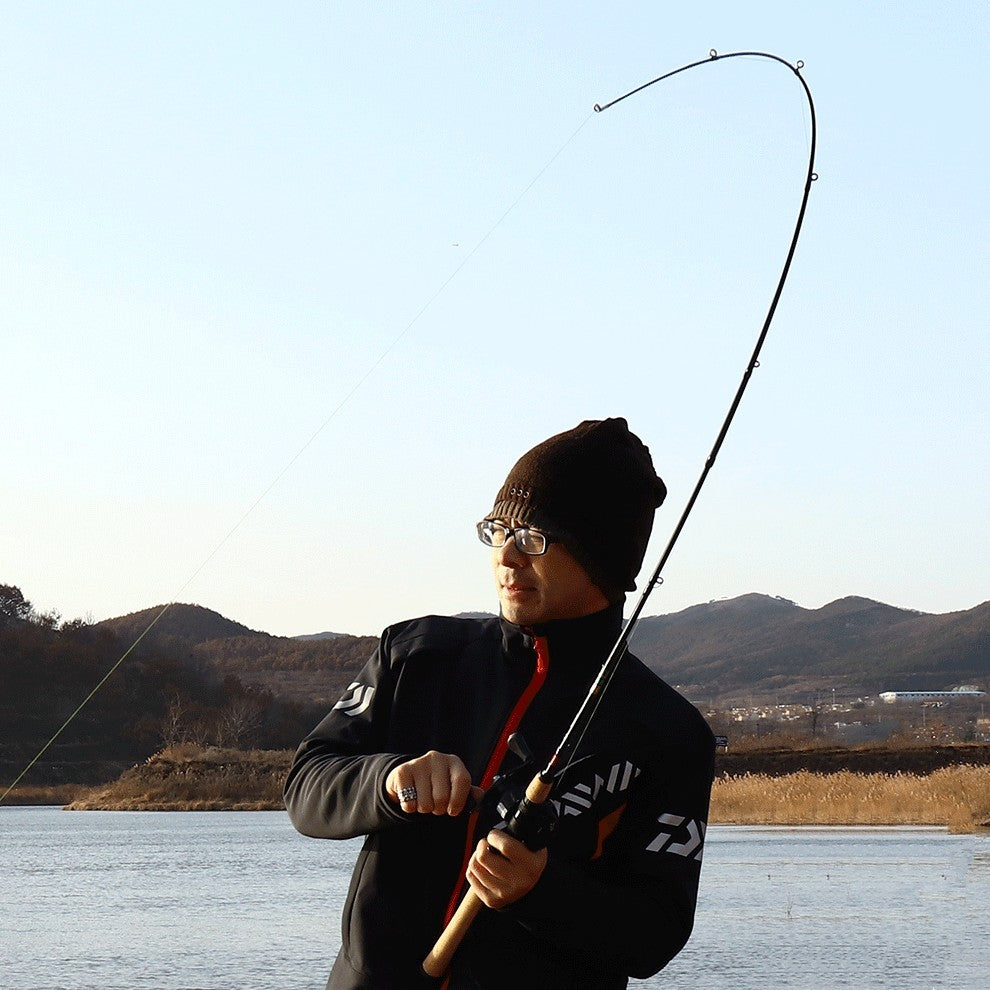 Wire Ring Straight Gun Handle Fishing Rod