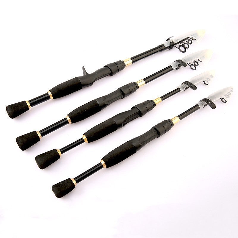 Ultra Short Telescopic Carbon Fishing Rod