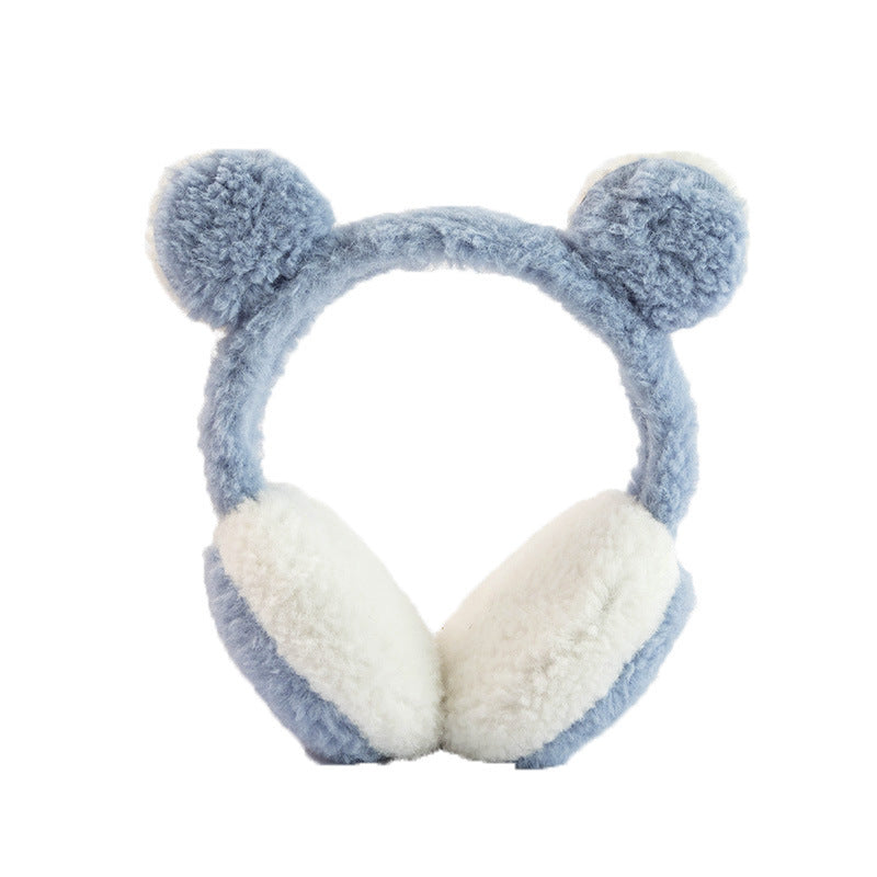 Plush Anti-freeze Retractable Ear Muffs