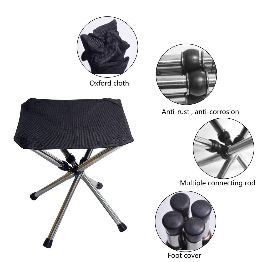 Tie Stainless Steel Camping Chair