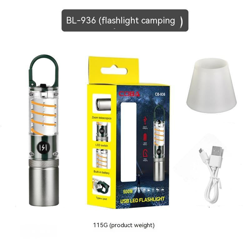 Outdoor Multifunctional Camping Flashlight