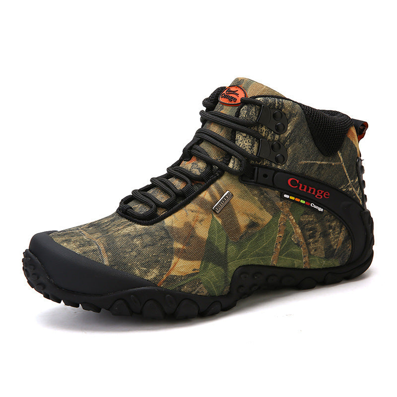 Camouflage Outdoor Climbing Boots