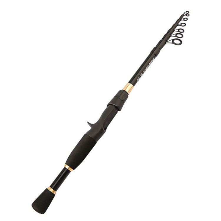 Ultra Short Telescopic Carbon Fishing Rod