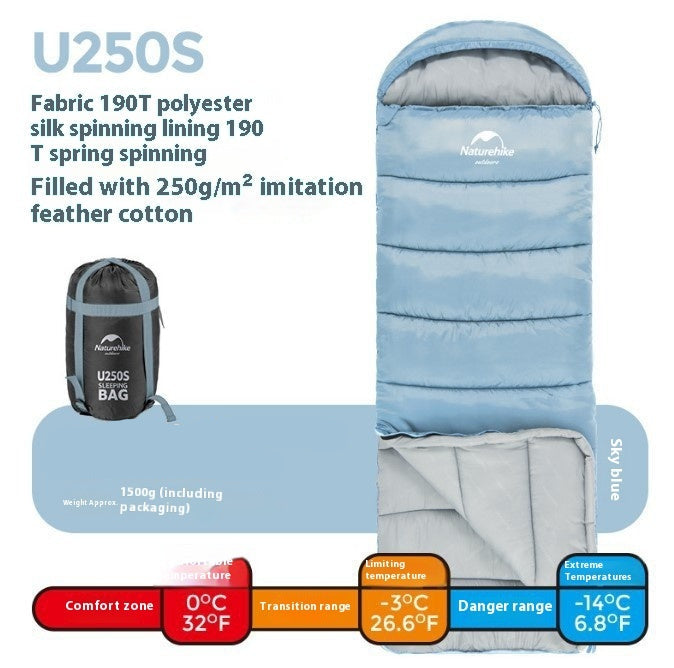 Outdoor Camping Autumn And Winter Sleeping Bag