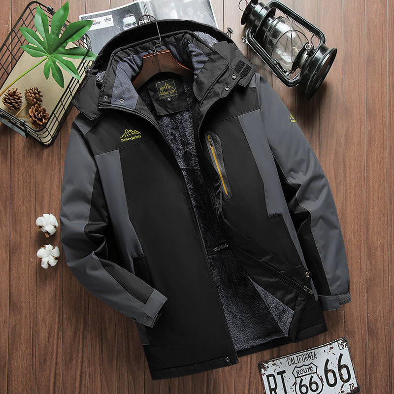 Thickened Mountaineering Jacket Men