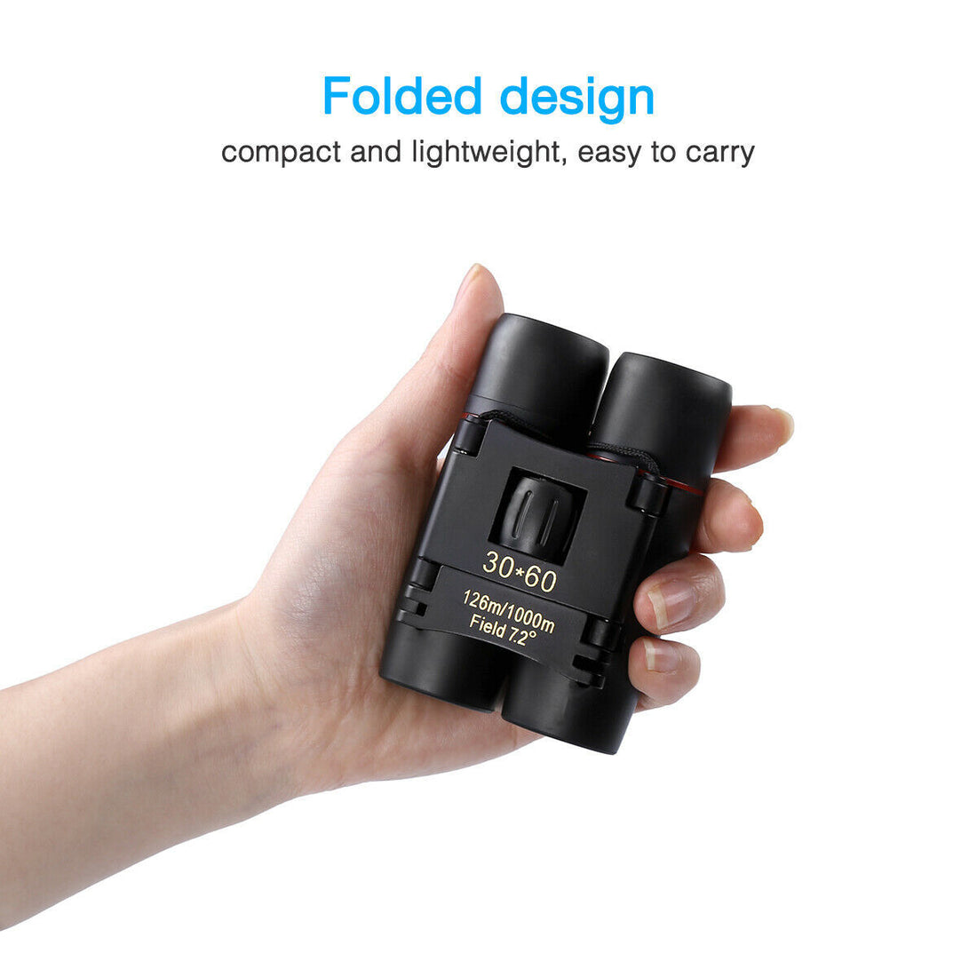 Compact Folding Telescope Hunting Binoculars