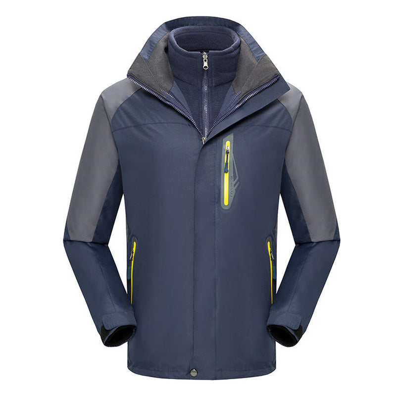 Thickened Three-in-one Shell Jacket