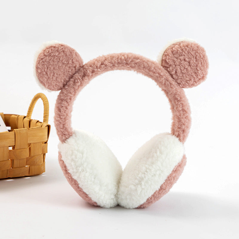 Plush Anti-freeze Retractable Ear Muffs