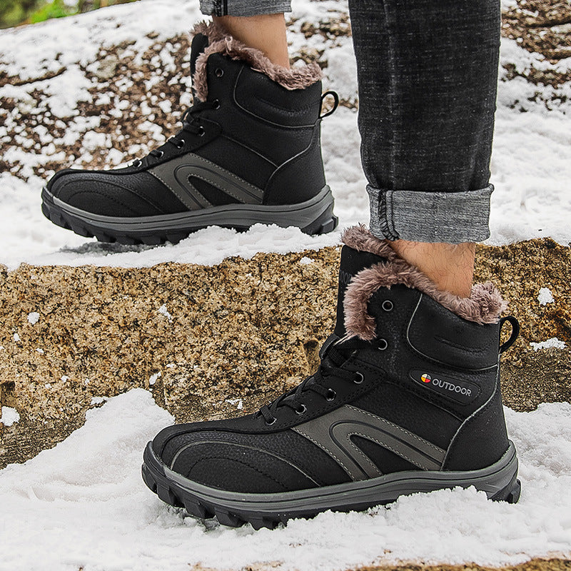 Warm Plus Size Hiking Boots