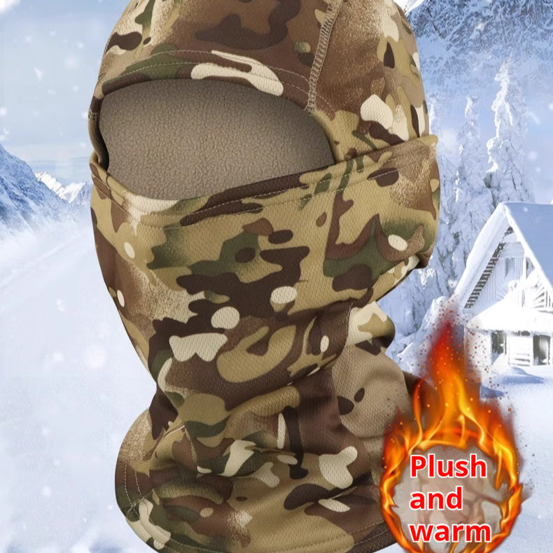 Camouflage Full Face Mask For Warmth