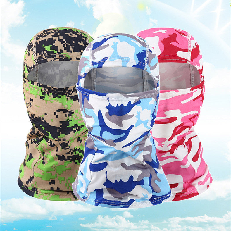 Outdoor Camouflage Breathable Mask