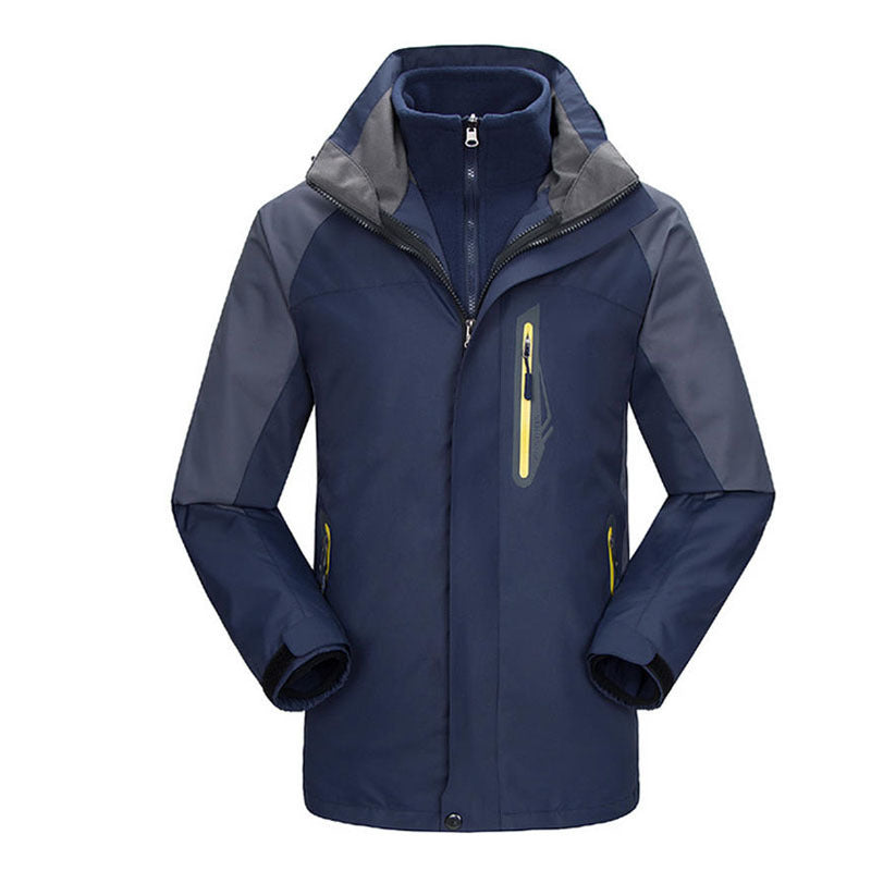 Thickened Three-in-one Shell Jacket
