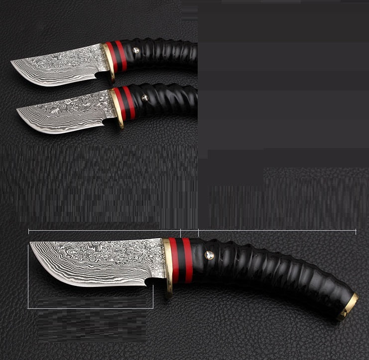 Damascus Hunting Knife