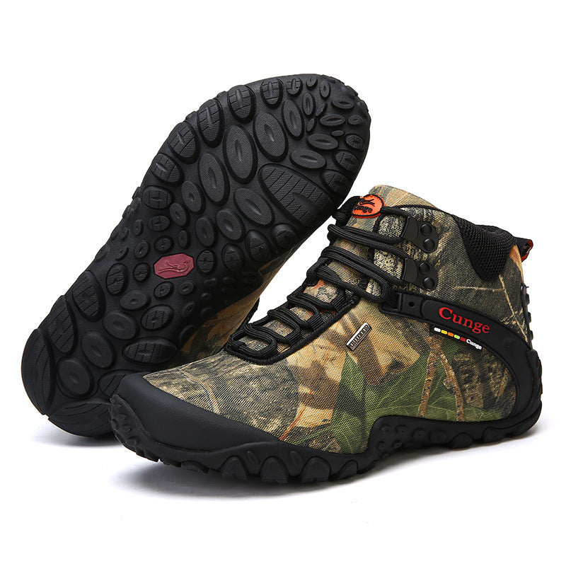 Camouflage Outdoor Climbing Boots